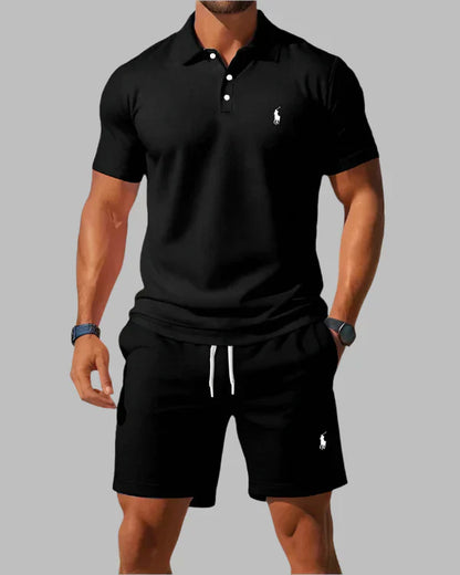 Ꮢalph Ⅼauren Men's Two-Piece Set – Timeless Elegance