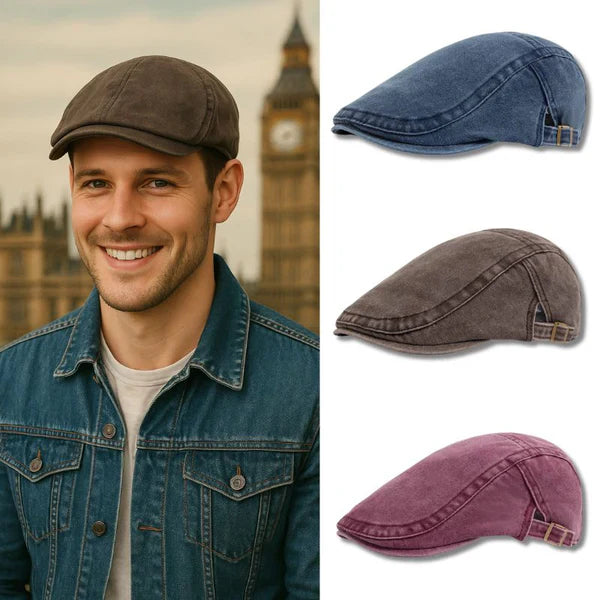 Charles™ Flat Cap | Vintage Style. Timeless Fit. Everyday Confidence