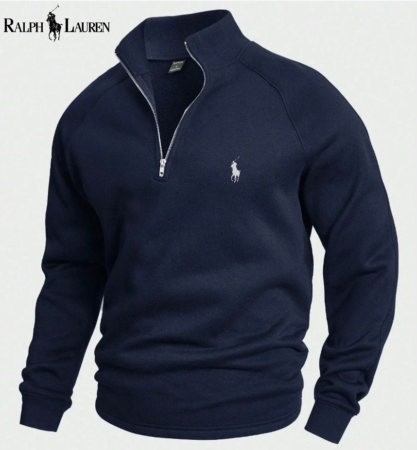 RL® Cotton Half-Zip Jumper